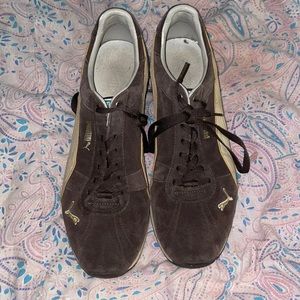 Brown/tan, Puma, Size 12 mens